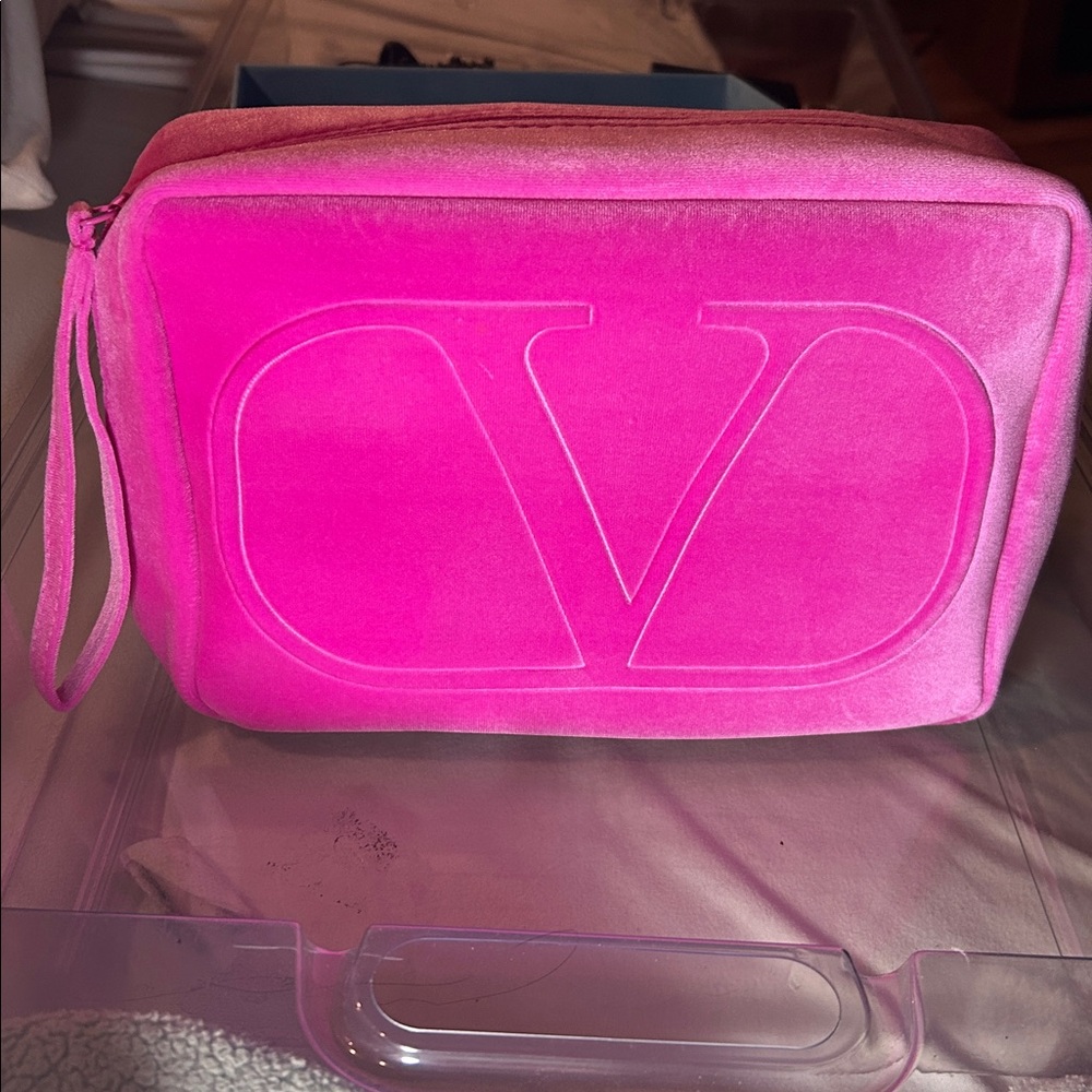 Valentino Small Pink Pouch NEW!